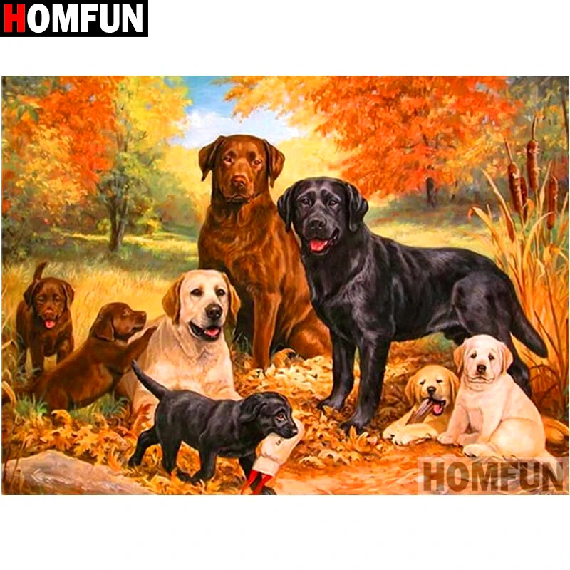 HOMFUN Full Square/Round Drill 5D DIY Diamond Painting "Animal dog" Embroidery Cross Stitch 5D Home Decor Gift A11701
HOMFUN Full Square/Round Drill 5D DIY Diamond Painting "Animal dog" Embroidery Cross Stitch 5D Home Decor Gift A11701