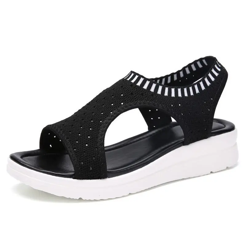 Women Sandals 2019 New Female Shoes Woman Summer Wedge Comfortable Sandals Ladies Slip-on Flat Sandals Women Sandalias
Women Sandals 2019 New Female Shoes Woman Summer Wedge Comfortable Sandals Ladies Slip-on Flat Sandals Women Sandalias