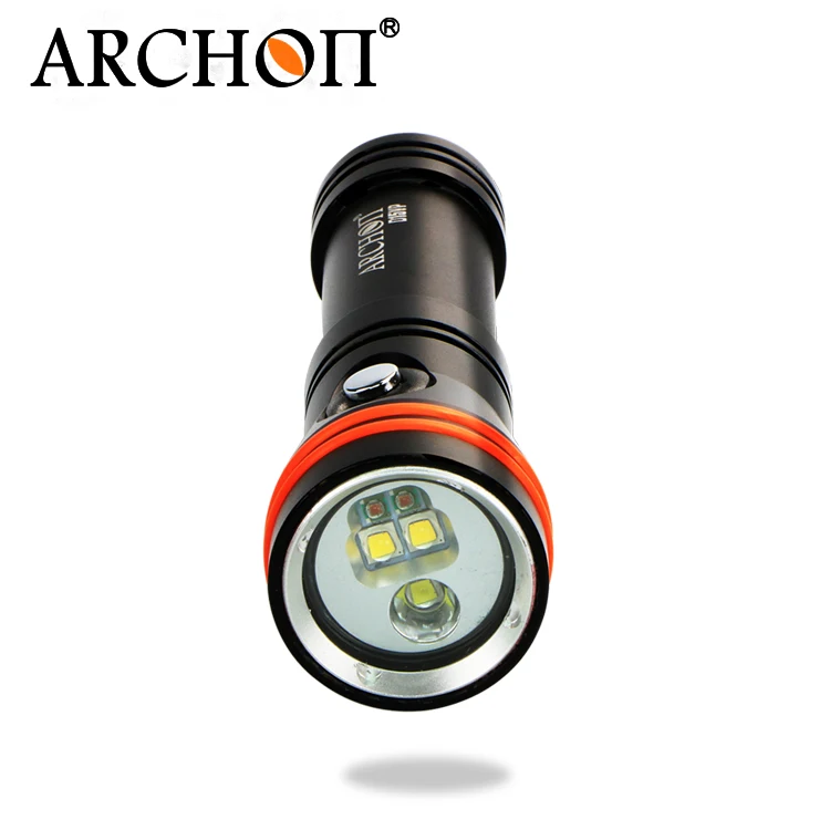 Diving Video & Spot Light ARCHON D15VP White/Red 3pcs CREE LED max. 1300 lumens 110 / 30 degree 100M underwater dive flashlight
Diving Video & Spot Light ARCHON D15VP White/Red 3pcs CREE LED max. 1300 lumens 110 / 30 degree 100M underwater dive flashlight