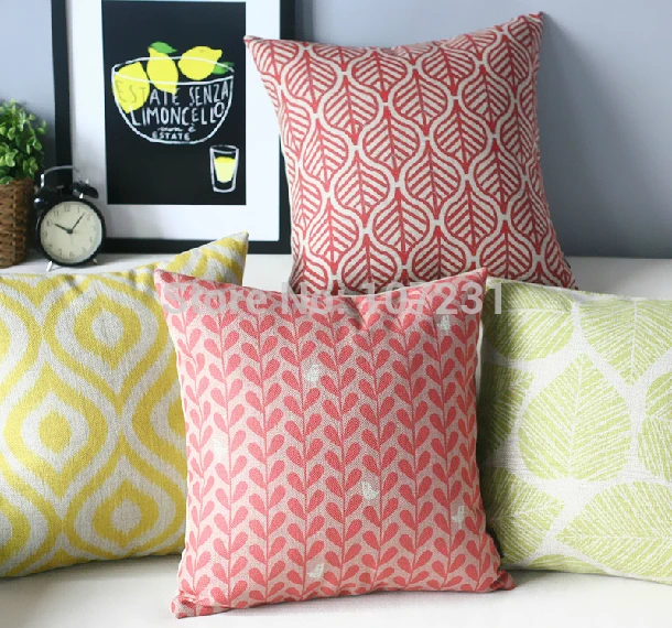 4pcs/lot 45X45cm Linen Cushion Cover Pillow Case Cover Vintage Leaves Decor Home decorative throw pillows Cover
4pcs/lot 45X45cm Linen Cushion Cover Pillow Case Cover Vintage Leaves Decor Home decorative throw pillows Cover