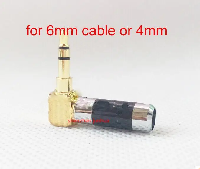 50pcs gold plated carbon fiber 3.5mm Stereo 3 Pole Male Plug 90 degree Audio Connector solder for 6mm or 4mm cable free shipping
50pcs gold plated carbon fiber 3.5mm Stereo 3 Pole Male Plug 90 degree Audio Connector solder for 6mm or 4mm cable free shipping