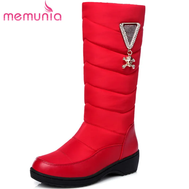 MEMUNIA Mid calf boots for women fashion shoes snow boots in winter keep warm platform womens boots down waterproof
MEMUNIA Mid calf boots for women fashion shoes snow boots in winter keep warm platform womens boots down waterproof