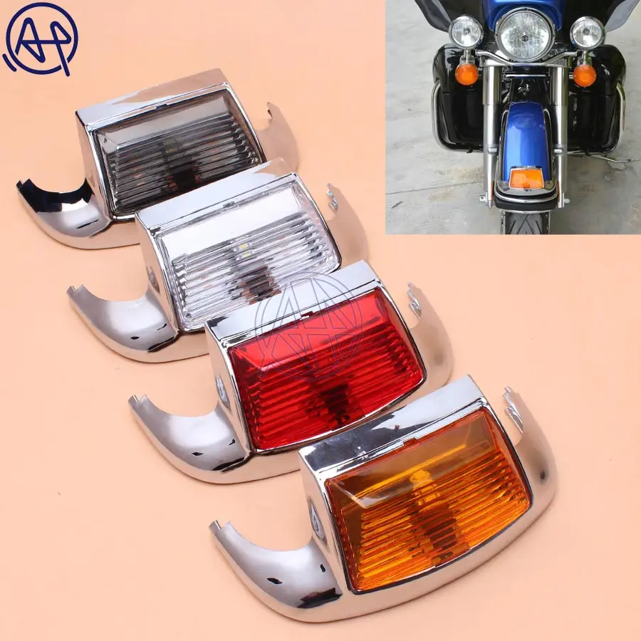 Motorcycle 4color Lens Front Fender Tip Light Lamp Edge 5050LED Chrome For Harley FLSTC Heritage Softail Classic
Motorcycle 4color Lens Front Fender Tip Light Lamp Edge 5050LED Chrome For Harley FLSTC Heritage Softail Classic