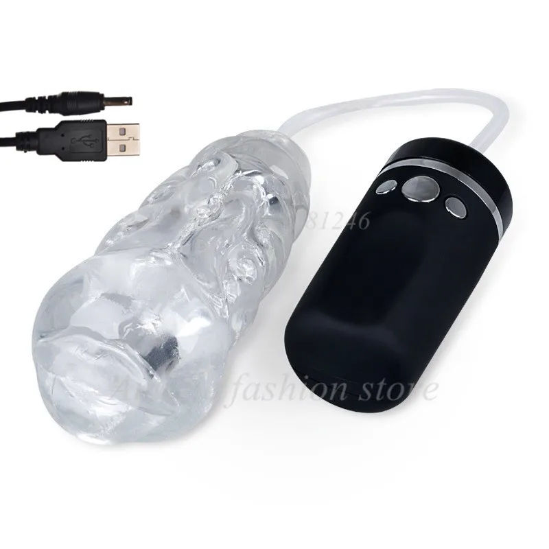 USB перезаряжаемая сильный секс машина оральный мужской мастурбатор чашка