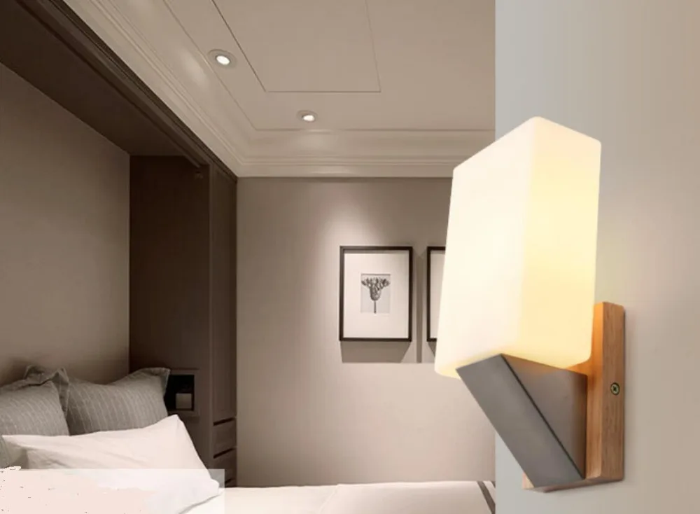 Solid wood wall lamp bedroom restaurant oak lamp shade fashion simple unique wall lamp MZ33
Solid wood wall lamp bedroom restaurant oak lamp shade fashion simple unique wall lamp MZ33