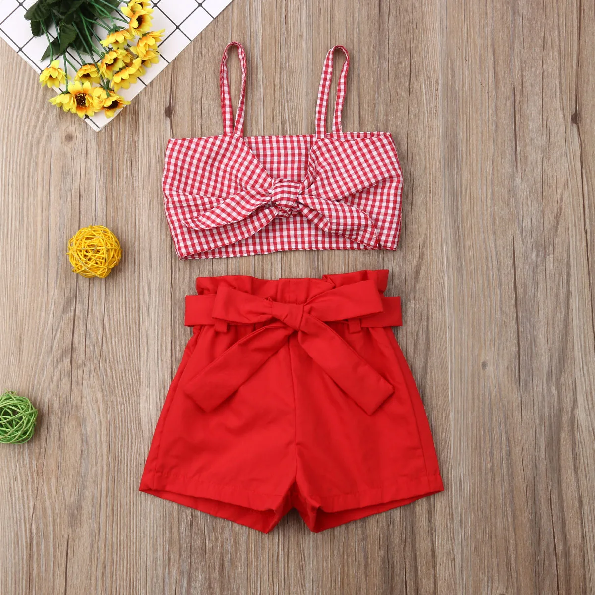 Pudcoco Newest Fashion Toddler Baby Girl Clothes Bowknot Plaids Strap Crop Tops Short Pants 2PCS Outfits Summer Clothes
Pudcoco Newest Fashion Toddler Baby Girl Clothes Bowknot Plaids Strap Crop Tops Short Pants 2PCS Outfits Summer Clothes