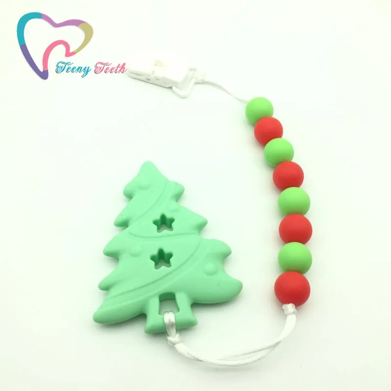 Teeny Teeth Baby Nursing Accessories Pacifier Clip Chewable Silicone Christmas Theme Dummy Clip Baby Teething Pendants Clips Toy
Teeny Teeth Baby Nursing Accessories Pacifier Clip Chewable Silicone Christmas Theme Dummy Clip Baby Teething Pendants Clips Toy