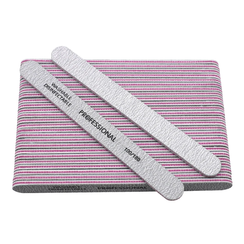 50Pcs Professional Nail File Buffer Block 100/180 Grey Nail Art Sanding Files Nail Art Salon Manicure UV Gel Tip Pedicure Tools
50Pcs Professional Nail File Buffer Block 100/180 Grey Nail Art Sanding Files Nail Art Salon Manicure UV Gel Tip Pedicure Tools