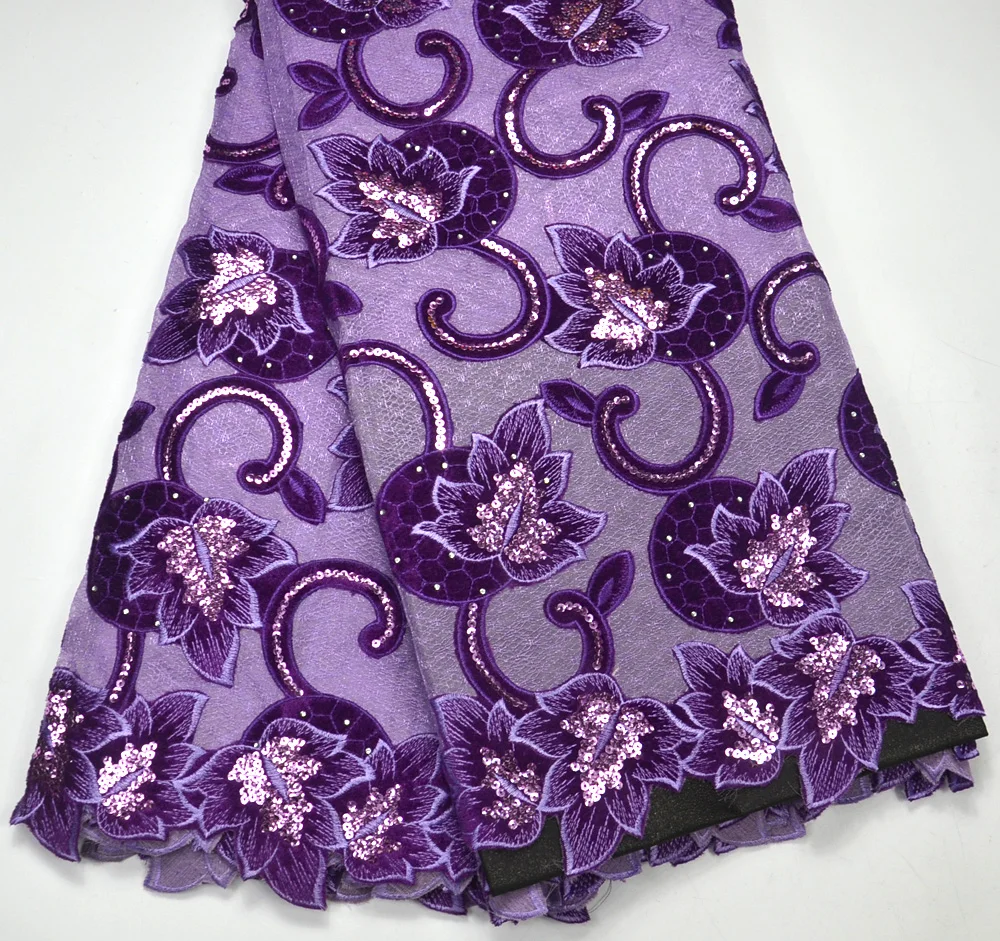 Latest Classics High Quality Purple French Net with Sequins Velvet lace Fabrics For African Tradtional Wedding lace Fabrics
Latest Classics High Quality Purple French Net with Sequins Velvet lace Fabrics For African Tradtional Wedding lace Fabrics