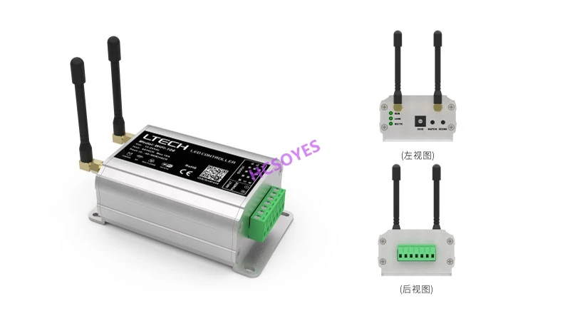 Фото LTECH WiFi 106 + F12 светодиодный контроллер Wi Fi DC12 24V 4A * 4CH Max 16A 2 4 ГГц - купить