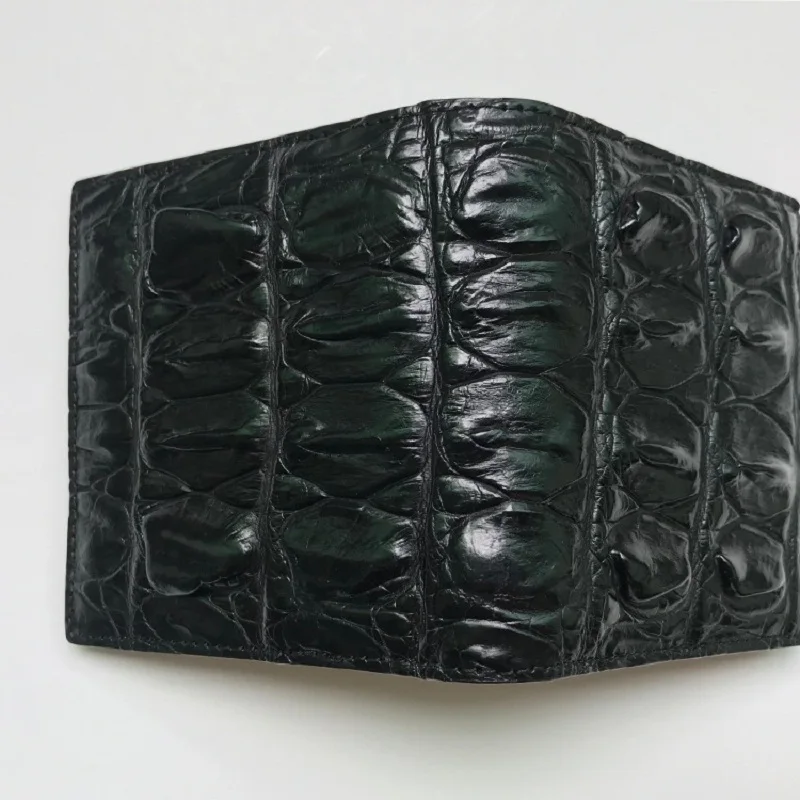 100% Real Crocodile Backbone Wallet Classic fashion purse men wallets Black crocodile skin men's wallet designer luxury wallet
100% Real Crocodile Backbone Wallet Classic fashion purse men wallets Black crocodile skin men's wallet designer luxury wallet