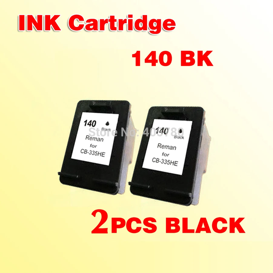 2pcs black INK cartridges compatible for for140 for 140 140xl PhotoSmart C4283 C4343 C5283 D5363 printer
2pcs black INK cartridges compatible for for140 for 140 140xl PhotoSmart C4283 C4343 C5283 D5363 printer