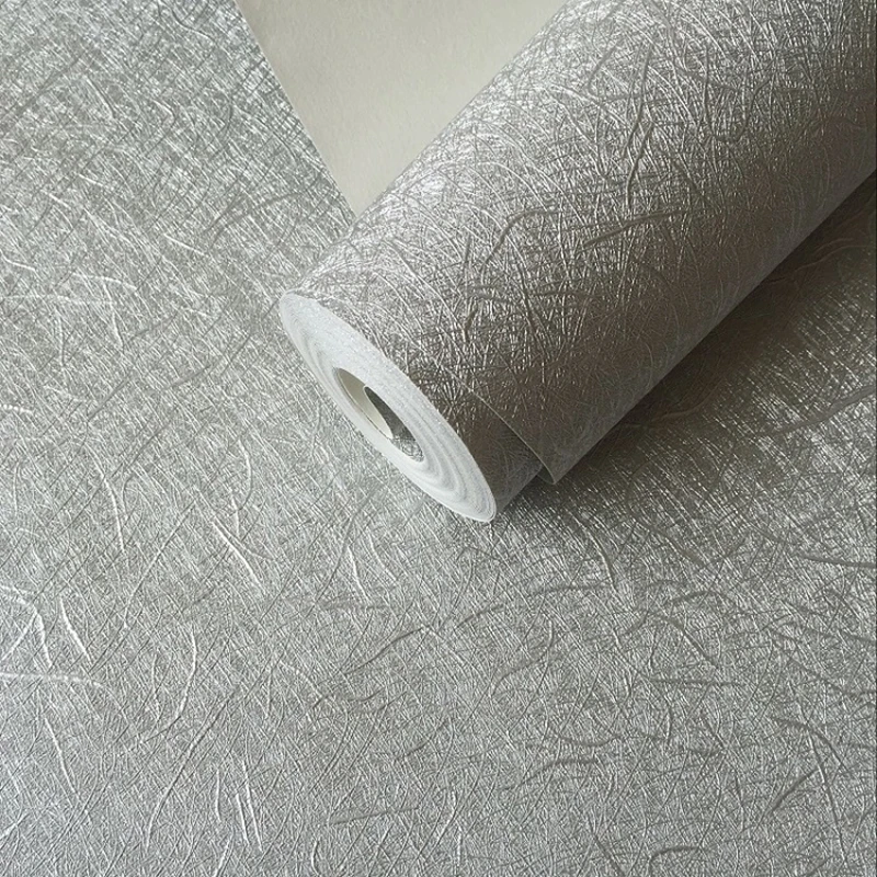 PVC Wallpaper 3D Gray Natural Silk Plain Color Wallpaper Living Room Clothing Store Thickened Waterproof Vinyl Papel De Parede
PVC Wallpaper 3D Gray Natural Silk Plain Color Wallpaper Living Room Clothing Store Thickened Waterproof Vinyl Papel De Parede