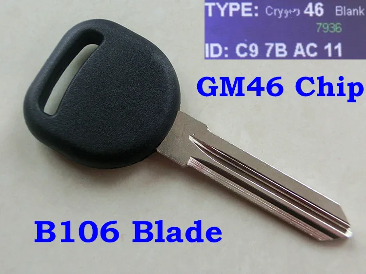 RMLKS Replacement Transponder Key Fob ID46 Chip For G-MC For Chevrolet For Buick Pontiac For Suzuki Saturn For Cadillac
RMLKS Replacement Transponder Key Fob ID46 Chip For G-MC For Chevrolet For Buick Pontiac For Suzuki Saturn For Cadillac