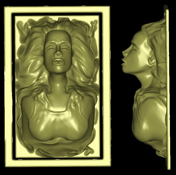 Полубоди леди женщина девушка 3D модель для ЧПУ 3D резные фигуры скульптурная машина в формате STL файл
Полубоди леди женщина девушка 3D модель для ЧПУ 3D резные фигуры скульптурная машина в формате STL файл