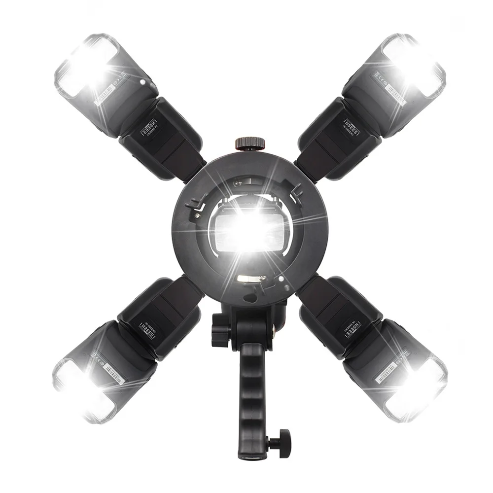 Ручной кронштейн s типа Bowens S держатель для вспышки Godox AD200 V860II TT685 TT600
