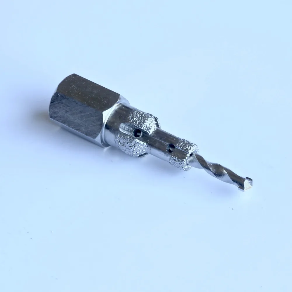Free shipping 5PCS/pack diamond 2step drill bit 10/16*70MM length with M14 connector for marble/granite/concrete floor drilling
Free shipping 5PCS/pack diamond 2step drill bit 10/16*70MM length with M14 connector for marble/granite/concrete floor drilling