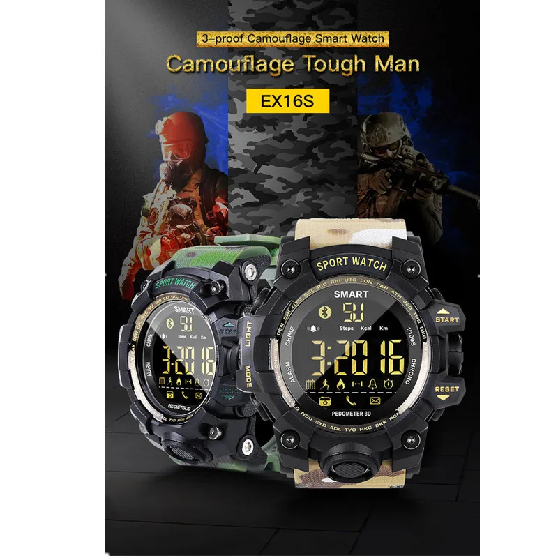 Smartwatch Multifunction Waterproof Smart Watch Men Remote Camera For Android For iOS
Smartwatch Multifunction Waterproof Smart Watch Men Remote Camera For Android For iOS