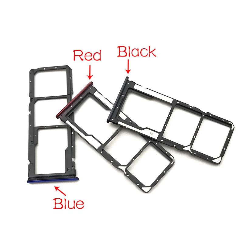 New For Xiaomi Redmi 7 SIM Card Slot Tray Holder Adapter Replacement Parts With Blue Black Red Color
New For Xiaomi Redmi 7 SIM Card Slot Tray Holder Adapter Replacement Parts With Blue Black Red Color