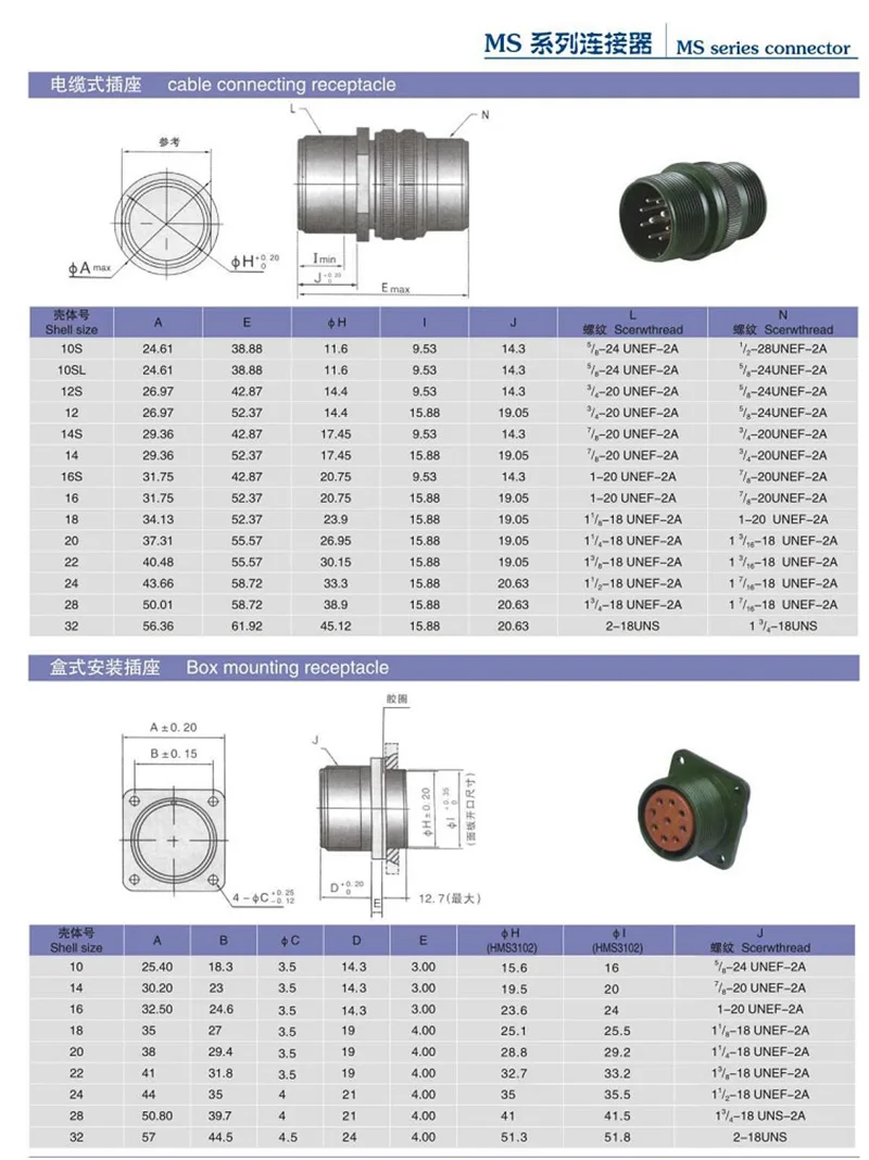 1pcs-20pcs Servo Motor Aviation Connector For YASKAWA/Panasonic 5015 Series Elbow Jack MS3108B24-11S 9Pins
1pcs-20pcs Servo Motor Aviation Connector For YASKAWA/Panasonic 5015 Series Elbow Jack MS3108B24-11S 9Pins