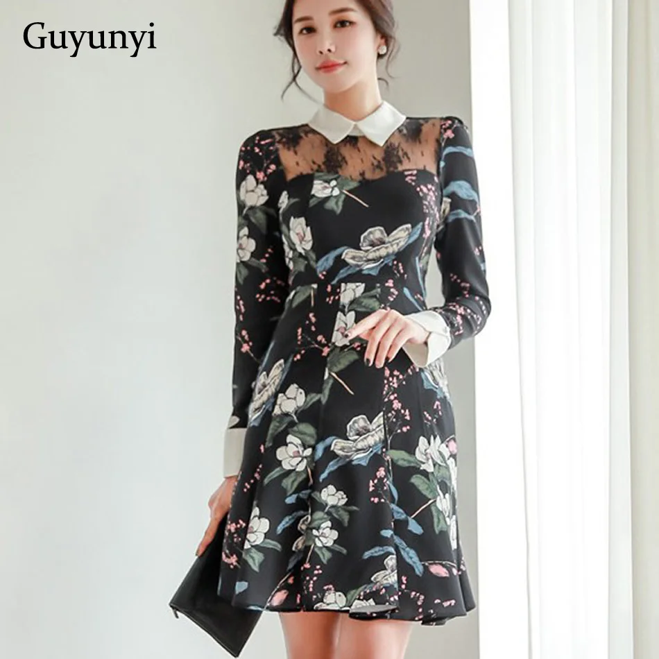 Floral Elegant Office Dress 2022 Spring Full Sleeve White Turn-down Collar Lace Splice A-Line Above Knee Youth Dress Women
Floral Elegant Office Dress 2022 Spring Full Sleeve White Turn-down Collar Lace Splice A-Line Above Knee Youth Dress Women