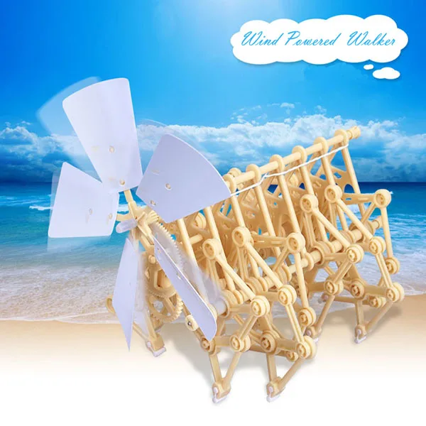 Wind Powered Walker model kit Mini Strandbeest Theo Jansen's Strandbeests DIY Assembly Model Robot Toy
Wind Powered Walker model kit Mini Strandbeest Theo Jansen's Strandbeests DIY Assembly Model Robot Toy