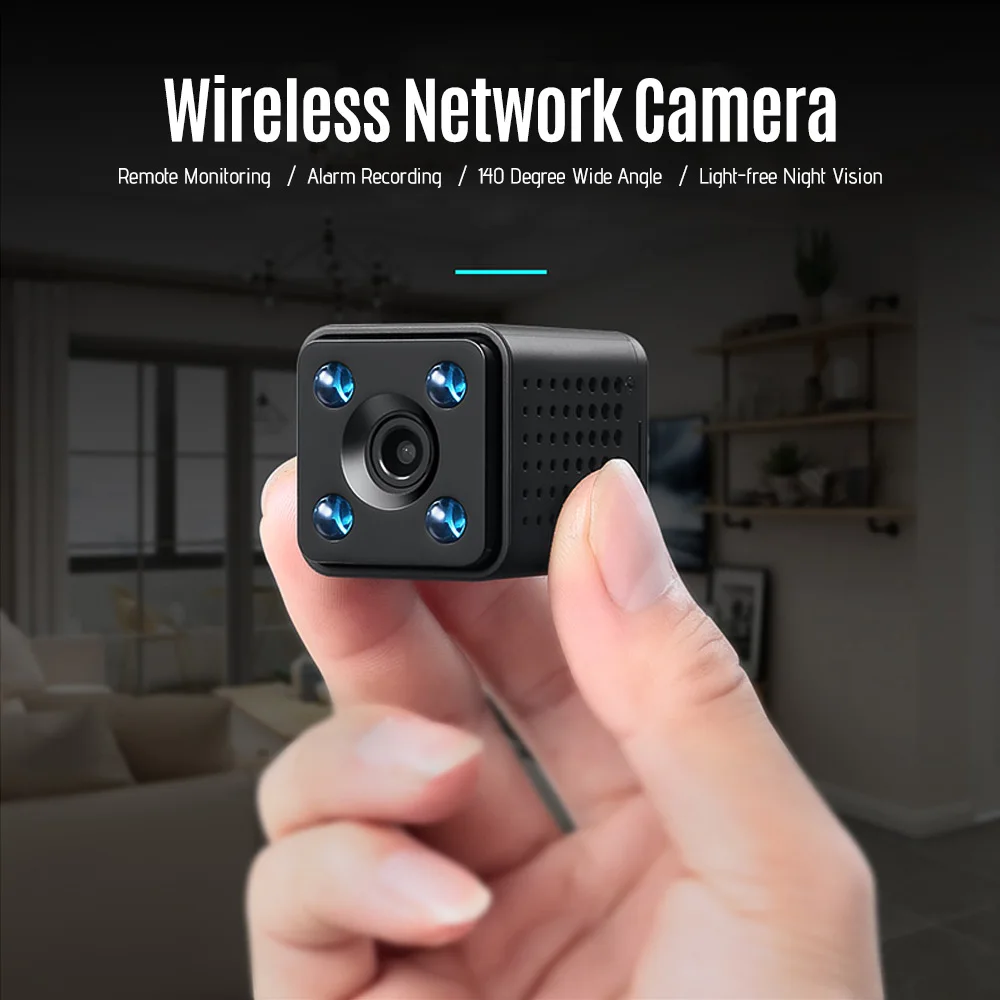 Экшн-камера с Wi-Fi подключением Камера Беспроводной DVR камера-няня безопасности Камера с обнаружением движения ночное HD 1080P IP видео Регистрат...
Экшн-камера с Wi-Fi подключением Камера Беспроводной DVR камера-няня безопасности Камера с обнаружением движения ночное HD 1080P IP видео Регистрат...