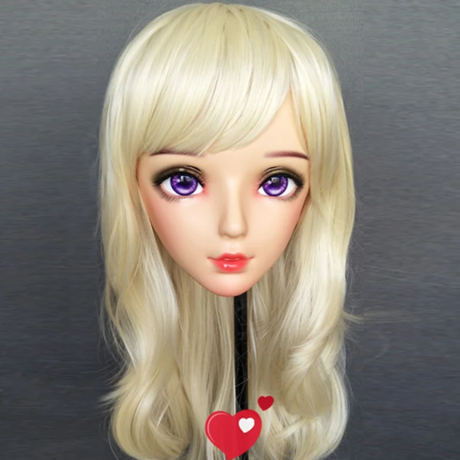 (Nan-03)Female Sweet Girl Resin Half Head Kigurumi BJD Mask Cosplay Japanese Anime Role Lolita Mask Crossdress Doll Mask
(Nan-03)Female Sweet Girl Resin Half Head Kigurumi BJD Mask Cosplay Japanese Anime Role Lolita Mask Crossdress Doll Mask