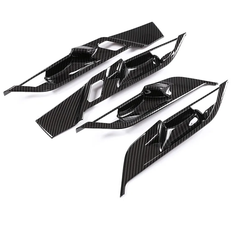 Carbon Fiber Style 4pcs Car Inner Door Handle Bowl Frame Decoration Cover Trim For BMW X1 F48 2016-18 X2 2018 ABS Decals
Carbon Fiber Style 4pcs Car Inner Door Handle Bowl Frame Decoration Cover Trim For BMW X1 F48 2016-18 X2 2018 ABS Decals