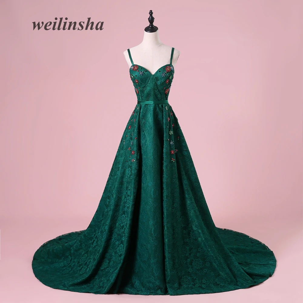 weilinsha Lace Abendkleider Evening Dresses Long 2018 Sweetheart Sleeveless Crystal Formal Evening Gowns
weilinsha Lace Abendkleider Evening Dresses Long 2018 Sweetheart Sleeveless Crystal Formal Evening Gowns
