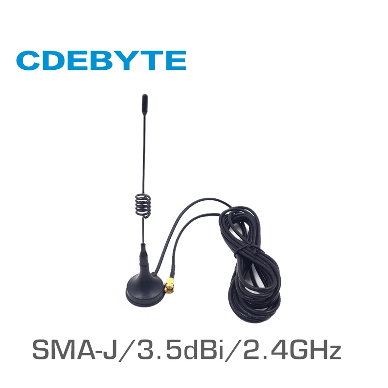 TX2400-XPL-150 2.4GHz SMA-J interface 50 Ohm impedance less than 1.5 SWR 3.5dBi gain high-quality sucker antenna
TX2400-XPL-150 2.4GHz SMA-J interface 50 Ohm impedance less than 1.5 SWR 3.5dBi gain high-quality sucker antenna