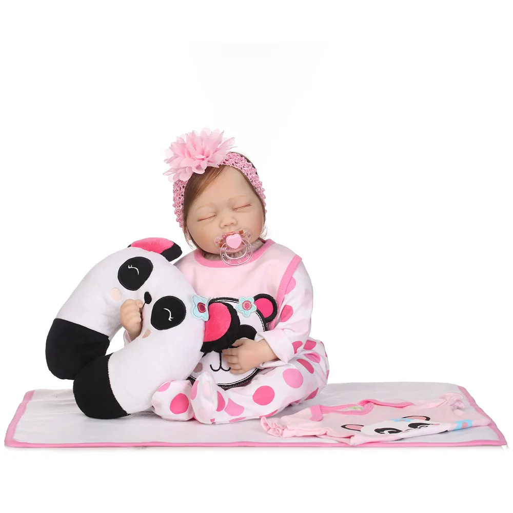 Hiqh quality 55cm bebe-reborn menina de Silicone toddler boneca cloth body girl Alive Doll for Girls Gift Brinquedo gift
Hiqh quality 55cm bebe-reborn menina de Silicone toddler boneca cloth body girl Alive Doll for Girls Gift Brinquedo gift