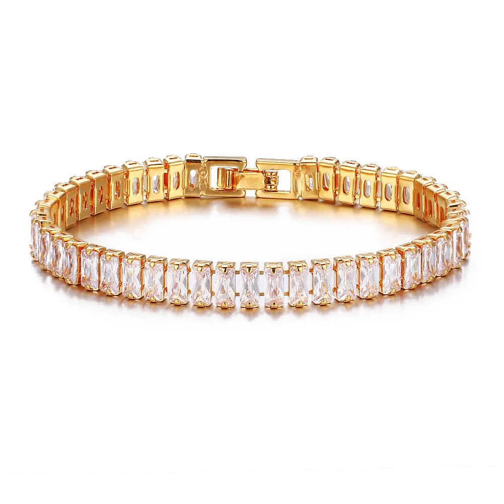 HONGHONG Brand Women bracelets & bangles high-quality Rectangle Cubic zirconia Classic bracelets Fashion Jewelry
HONGHONG Brand Women bracelets & bangles high-quality Rectangle Cubic zirconia Classic bracelets Fashion Jewelry