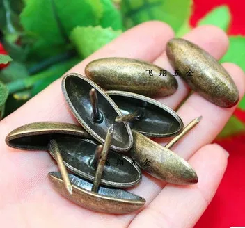 Hardware Decorative Upholstery Tacks Antique Furniture sofa decor 30*12MM olive nail decorative accessories doornails
Hardware Decorative Upholstery Tacks Antique Furniture sofa decor 30*12MM olive nail decorative accessories doornails