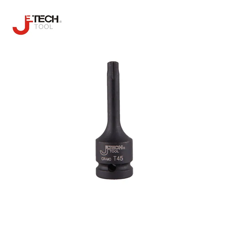 Головка Jetech Cr-Mo 3 дюйма 78 мм черная ударная звездообразная 1/2 DR. T20 T25 T27 T30 T40 T45 T47 T50 T55