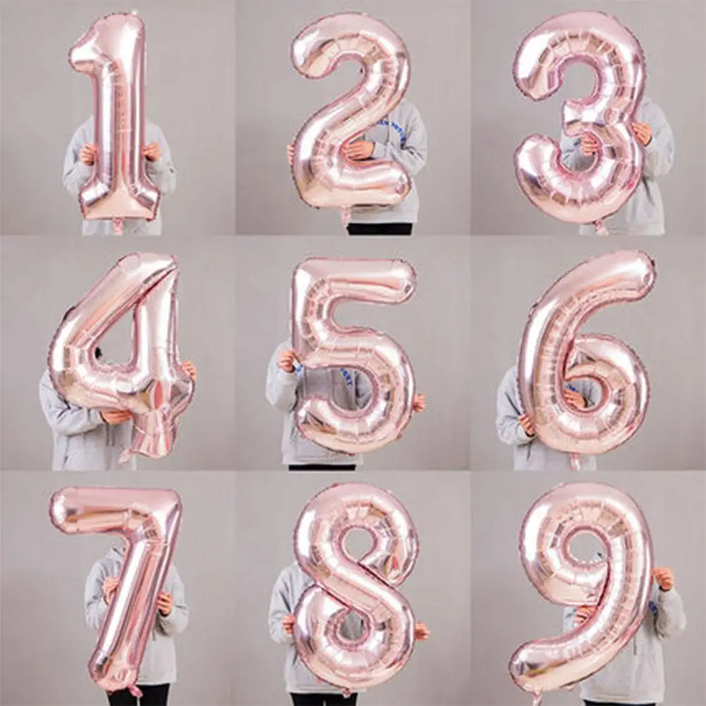 Hobbylan 40 дюймов розовое золото номер фольга Гелиевый шар для украшения дня рождения
Hobbylan 40 дюймов розовое золото номер фольга Гелиевый шар для украшения дня рождения
