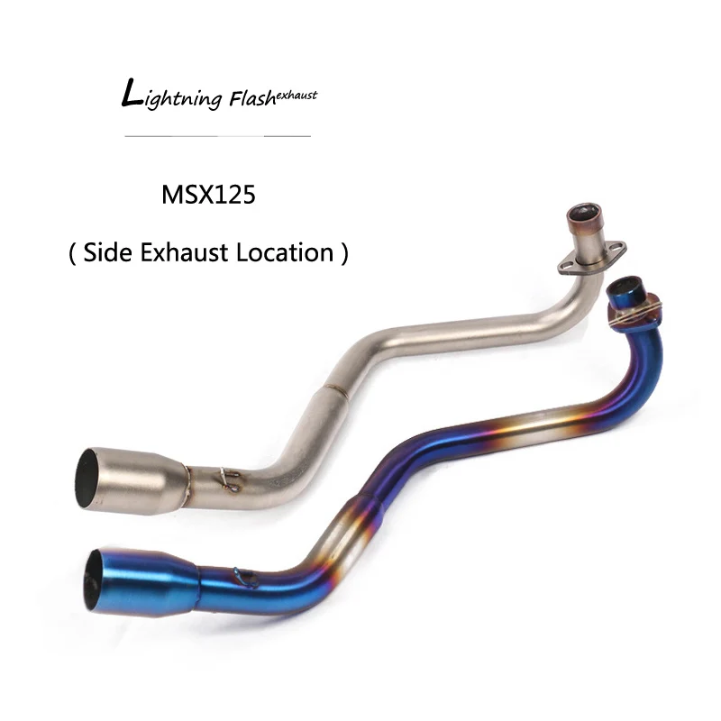 For Honda MSX 125 Exhaust Pipe Motorcycle Header Link Pipe Stainless Steel Front Tube Slip On 51mm Rear Escape 2016 and Befroe
For Honda MSX 125 Exhaust Pipe Motorcycle Header Link Pipe Stainless Steel Front Tube Slip On 51mm Rear Escape 2016 and Befroe