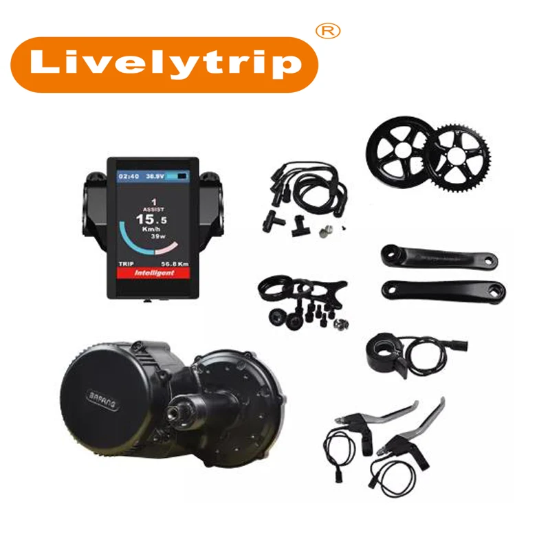48V750W Bafang bbs02b среднемоторный привод 750 W bafang среднеразмерный мотор BBS02|8fun motor|crank