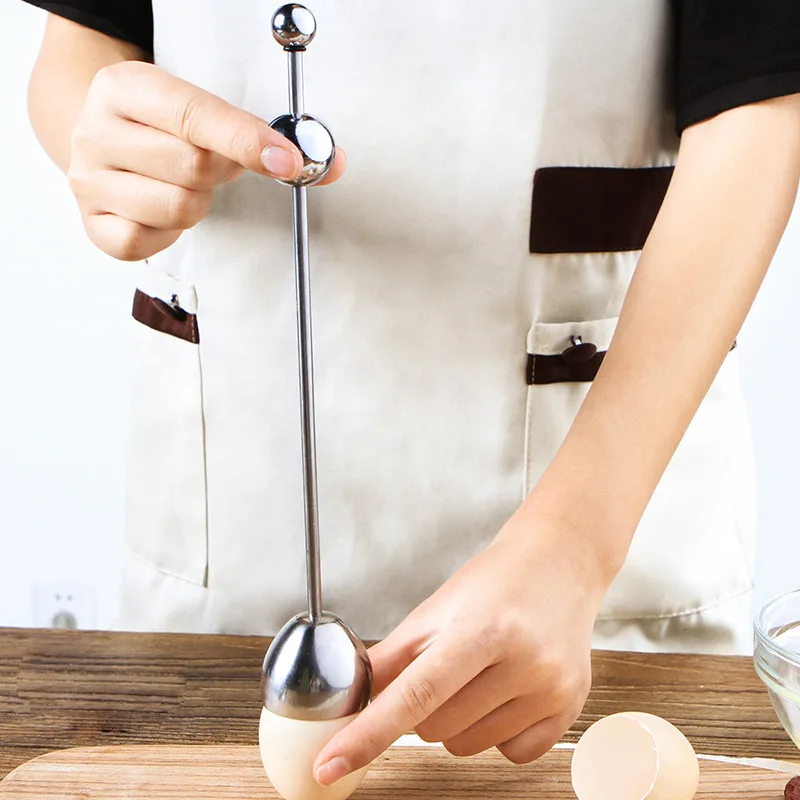 Egg Opener Topper Cutter Stainless Steel Boiled Raw egg scissors Eggshell Separator Tools Kitchen Baking Accessories Gadgets
Egg Opener Topper Cutter Stainless Steel Boiled Raw egg scissors Eggshell Separator Tools Kitchen Baking Accessories Gadgets