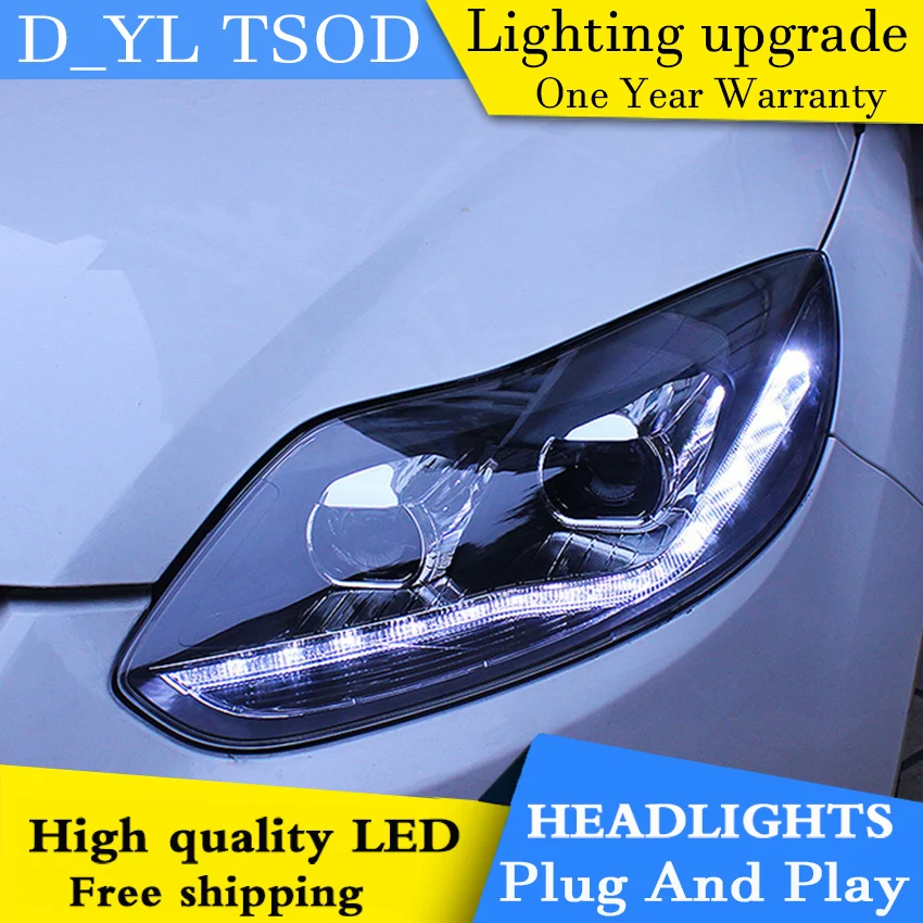 Car Styling Headlights for Ford Focus 12-14 LED Headlight for Focus Head Lamp LED Daytime Running Light LED DRL Bi-Xenon HID
Car Styling Headlights for Ford Focus 12-14 LED Headlight for Focus Head Lamp LED Daytime Running Light LED DRL Bi-Xenon HID