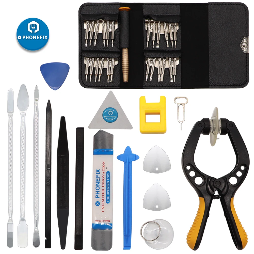 PHONEFIX 40 IN 1 Cell Phone Repair Tools Set Precision Torx Screwdriver for iPhone 5 6 7 8 X Phone Opening Tool Kit Set
PHONEFIX 40 IN 1 Cell Phone Repair Tools Set Precision Torx Screwdriver for iPhone 5 6 7 8 X Phone Opening Tool Kit Set