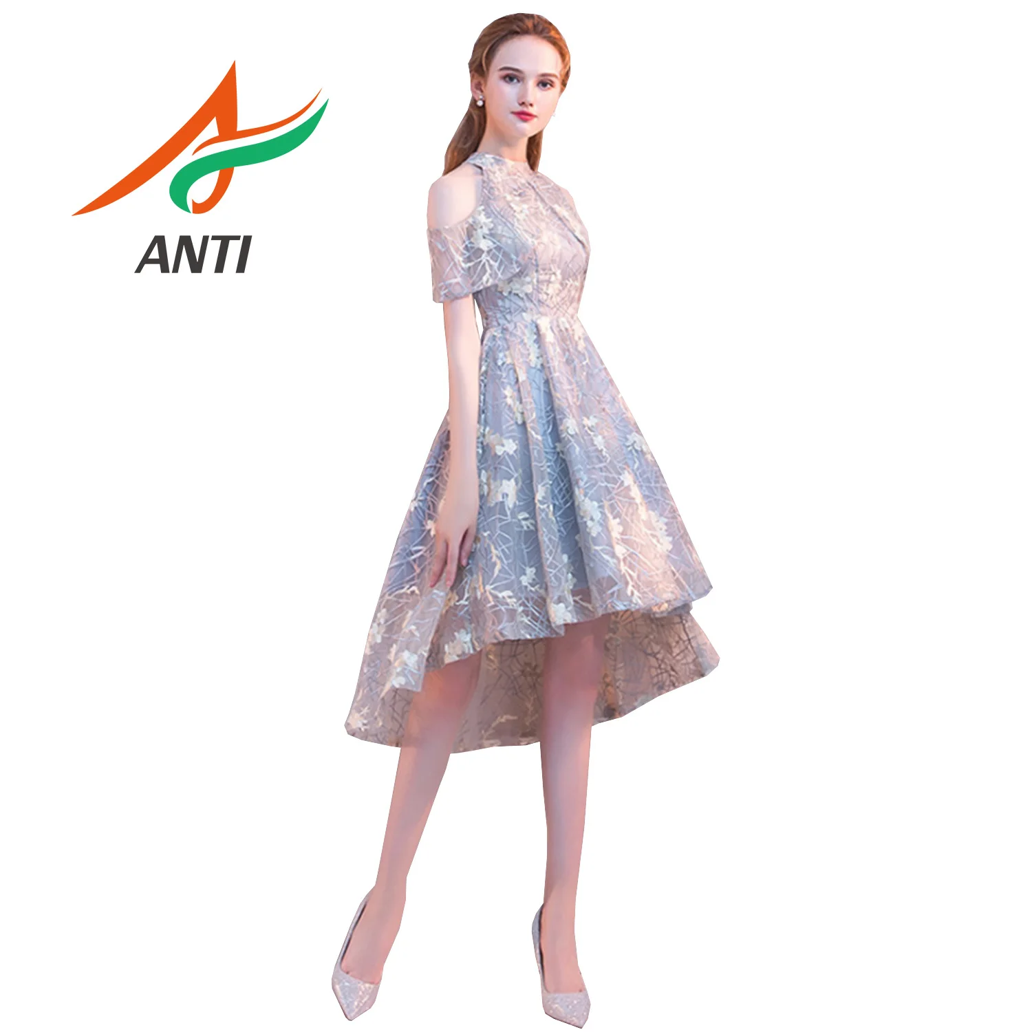 ANTI Elegant Women High Neck Tulle robe Short Cocktail Dress Off Shoulder Special Occasion vestidos coctel Applique Sequin Gowns
ANTI Elegant Women High Neck Tulle robe Short Cocktail Dress Off Shoulder Special Occasion vestidos coctel Applique Sequin Gowns