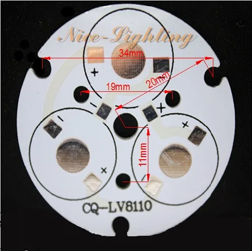 Excellent Quality 3W 45mm Diameter Anodized PCB, LED Aluminum Base Plate, High Power LED Heat Sink Panel
Excellent Quality 3W 45mm Diameter Anodized PCB, LED Aluminum Base Plate, High Power LED Heat Sink Panel