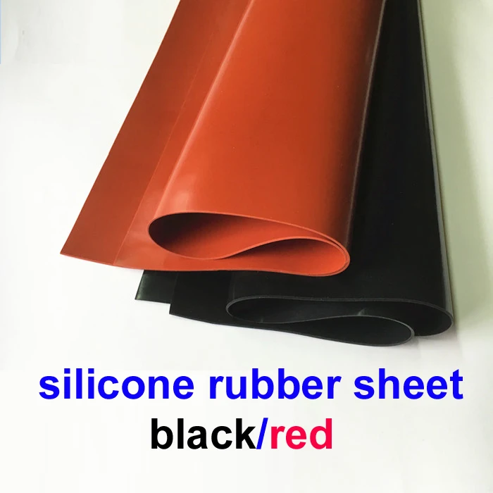 50cmx50cm(20"X20") Black Red Silicone Rubber Sheet Plate Mat High Temp Commercial Grade (1 2 3 4mm thickness)
50cmx50cm(20"X20") Black Red Silicone Rubber Sheet Plate Mat High Temp Commercial Grade (1 2 3 4mm thickness)