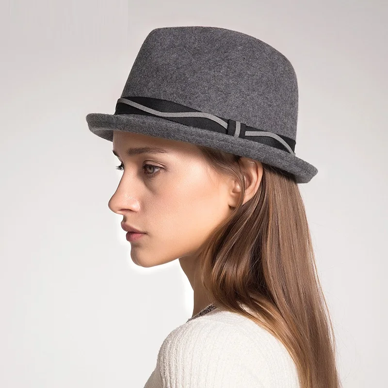 Lady Fashion Woolen Cap Women's Winter Warm Wool Hat Wool Students Leisure British Jazz Cap Girls Panama Wool Cap B-8620
Lady Fashion Woolen Cap Women's Winter Warm Wool Hat Wool Students Leisure British Jazz Cap Girls Panama Wool Cap B-8620