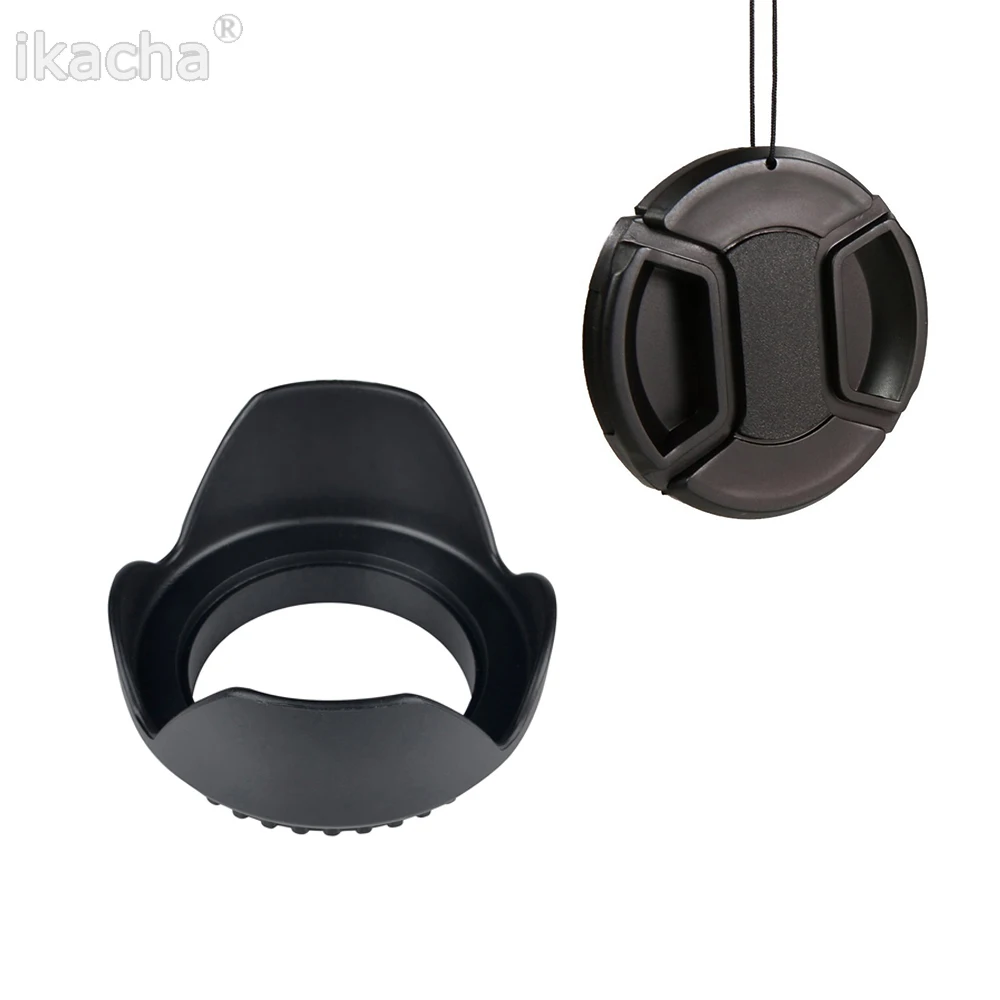 49mm 52mm 55mm 58mm 62mm 67mm 72mm 77mm 82mm Flower Lens Hood + Lens Cap For Nikon Canon Sony Fuji Olympus DSLR Camera
49mm 52mm 55mm 58mm 62mm 67mm 72mm 77mm 82mm Flower Lens Hood + Lens Cap For Nikon Canon Sony Fuji Olympus DSLR Camera