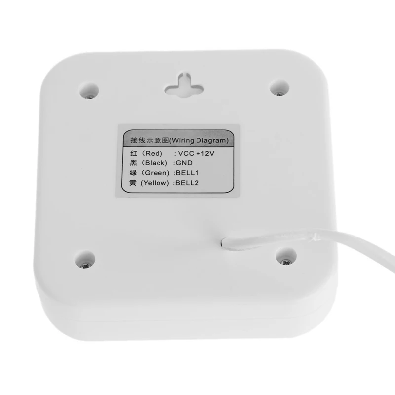 DC 12V Ring DING DONG Ringer Access Control Wired Doorbell External