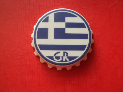 low price Bottle Cap shaped bottle opener of the Greek flag hot sales metal bottle opener FH180023
low price Bottle Cap shaped bottle opener of the Greek flag hot sales metal bottle opener FH180023