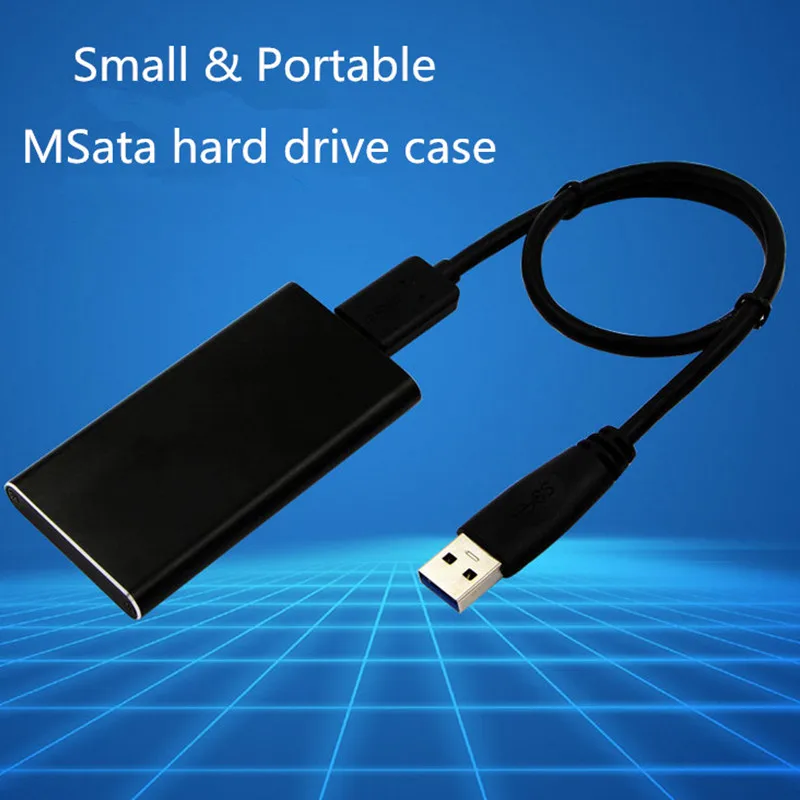 mSATA to USB 3.0 External SSD Enclosure Converter Case Box with Cable For SSD M2 MIni Slim Sata
mSATA to USB 3.0 External SSD Enclosure Converter Case Box with Cable For SSD M2 MIni Slim Sata
