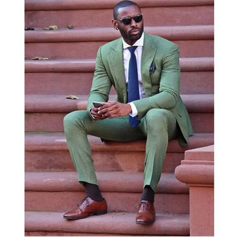 Fashion Slim Fit Army Green Men Suit Wedding Party Prom Tuxedo High Quality Mens Suits (Jacket+Pants)
Fashion Slim Fit Army Green Men Suit Wedding Party Prom Tuxedo High Quality Mens Suits (Jacket+Pants)